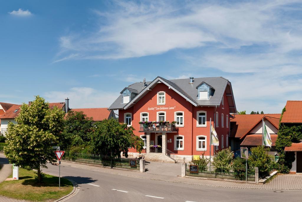 Gasthof Zum Goldenen Lamm Wettelsheim Kültér fotó